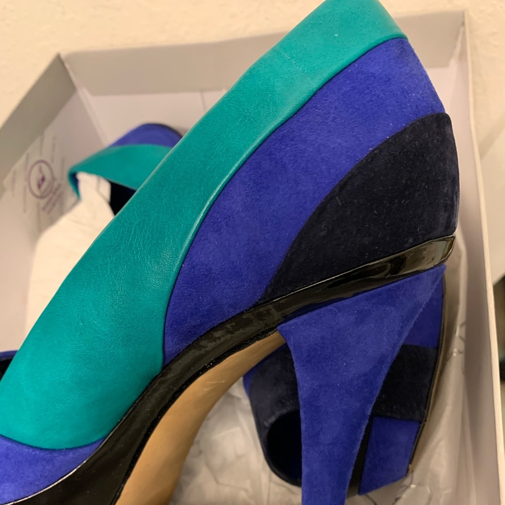 Jessica Simpson Multi Colored Pumps - image 4